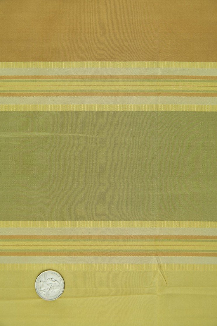 Gold Silk Taffeta Plaids and Stripes 087 Fabric