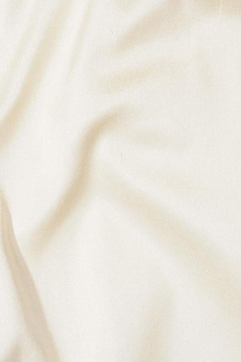 Antique White Silk Shantung 54 inch Fabric