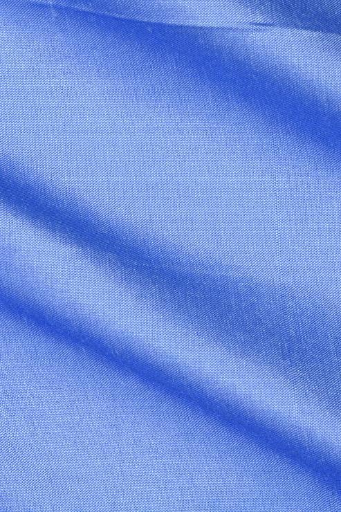 Azure Blue Silk Shantung 54 inch Fabric