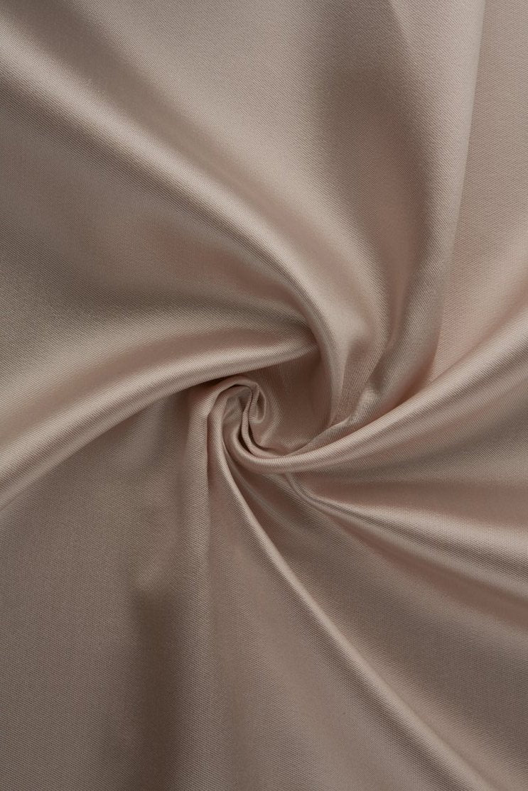Baby Pink Silk Wool Fabric