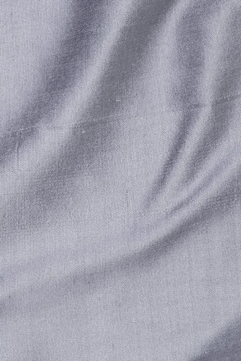 Battleship Gray Silk Shantung 54 inch Fabric