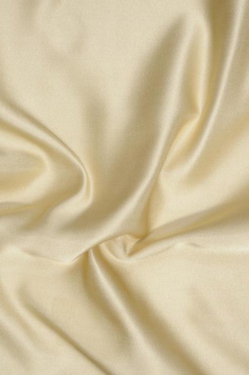 Beige Double Face Duchess Satin Fabric