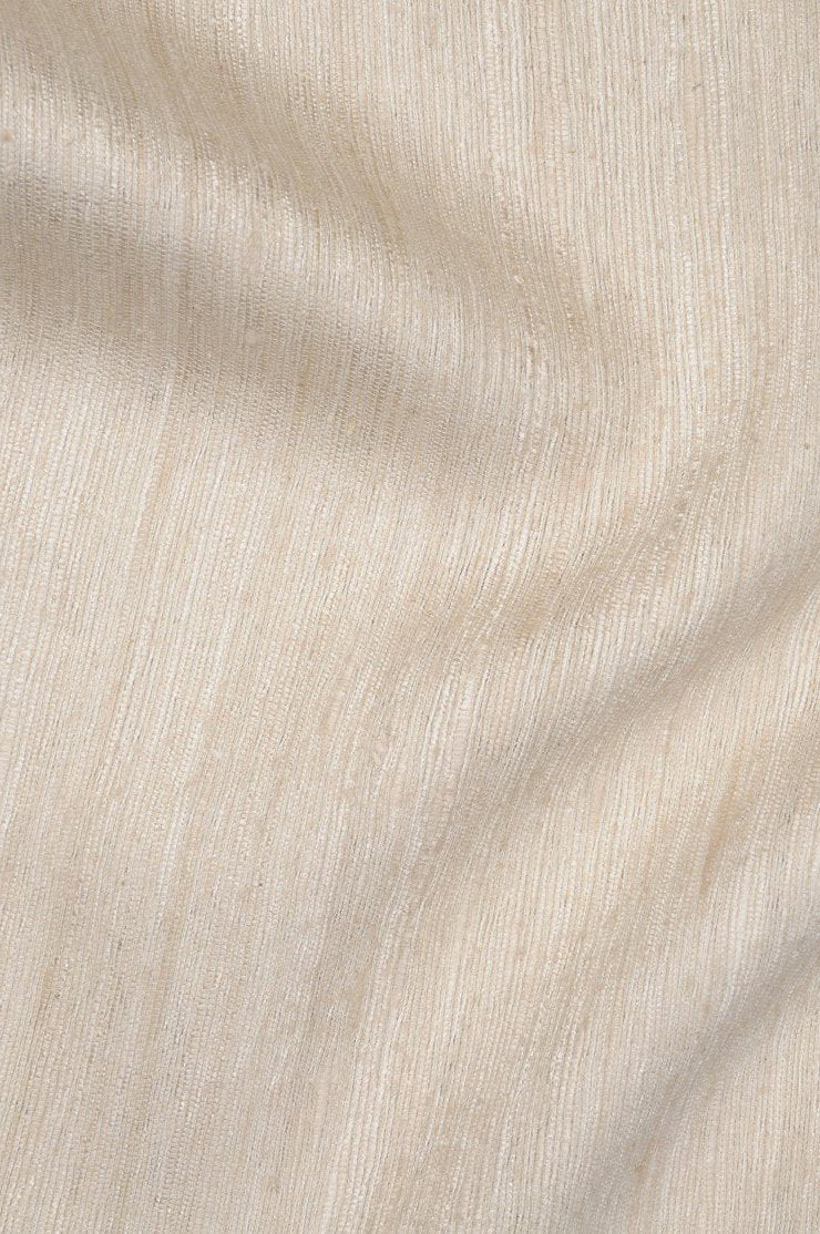 Beige Katan Matka Silk Fabric