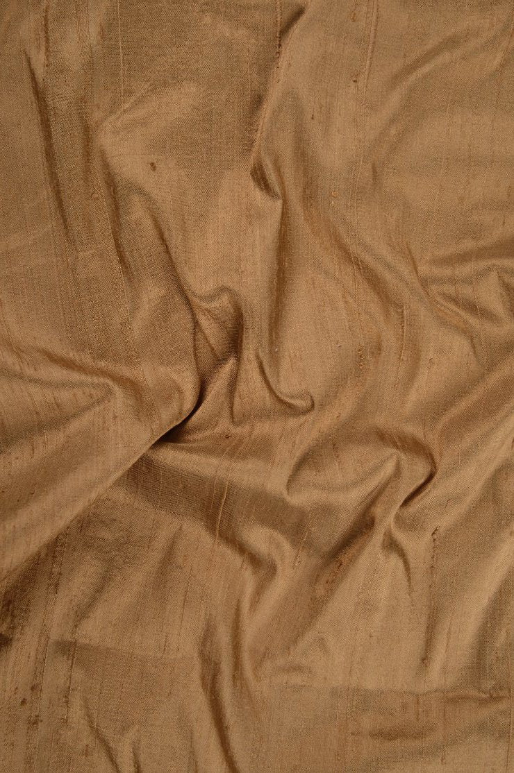 Biscuit Dupioni Silk Fabric