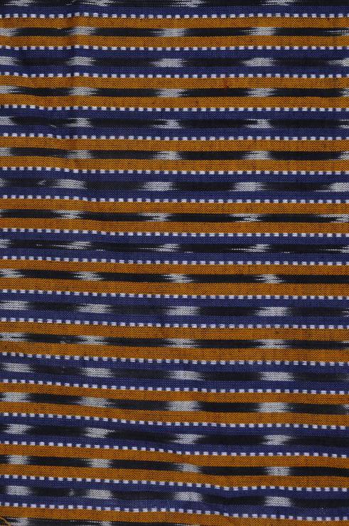 Blue Cotton Ikat 28 Fabric