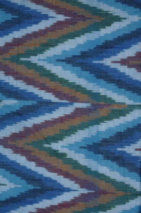 Bluejay Cotton Ikat 102 Fabric