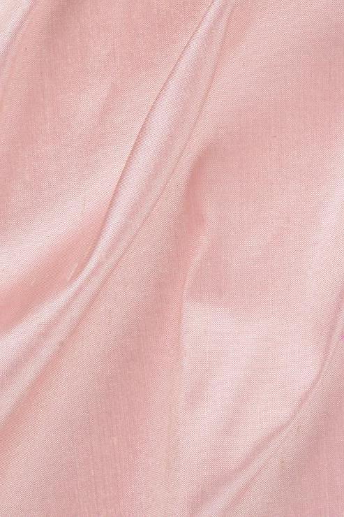 Blush Pink Silk Shantung 54 inch Fabric