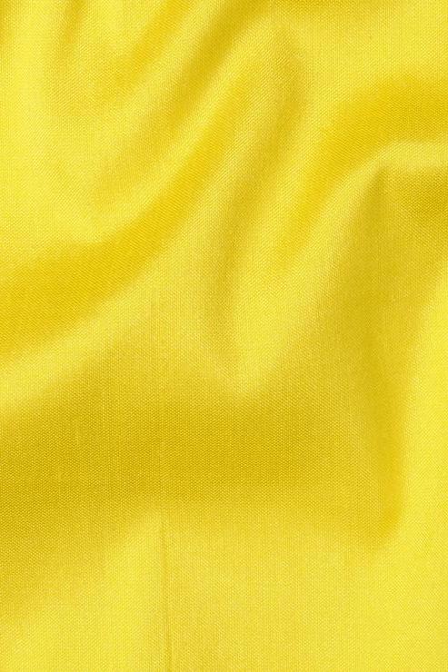 Bright Yellow Silk Shantung 54 inch Fabric