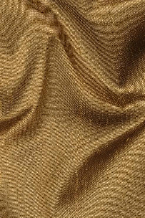 Bronze Silk Shantung 54 inch Fabric