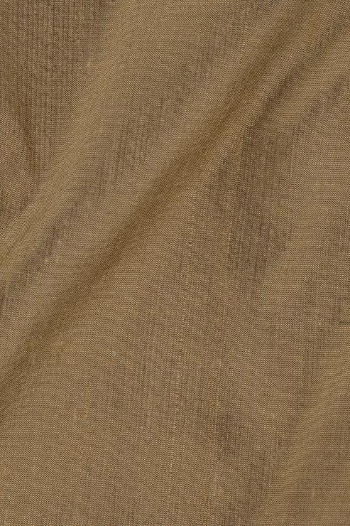 Bronze Mist Silk Shantung 54 inch Fabric