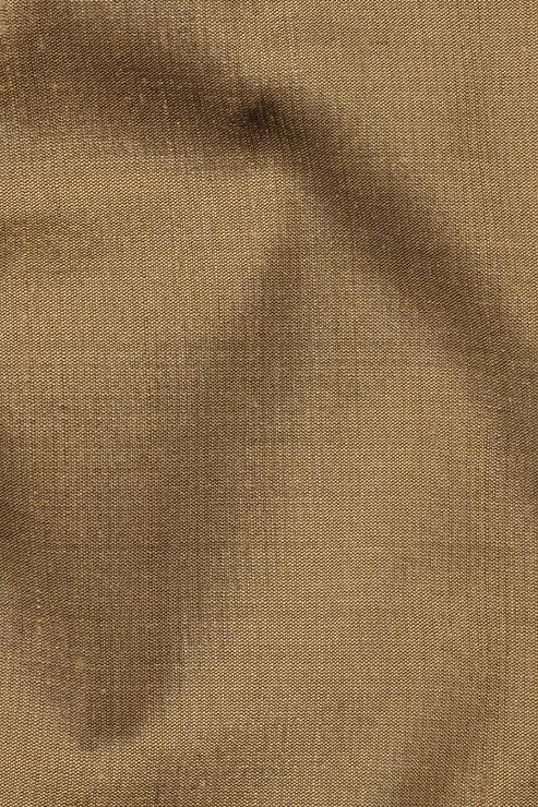 Camel Gold Silk Shantung 54 inch Fabric