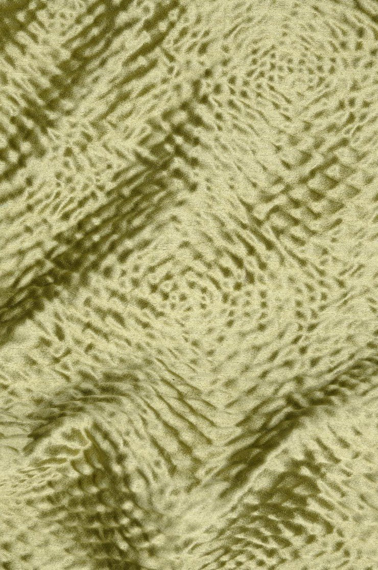 Cedar Green Hammered Satin Fabric