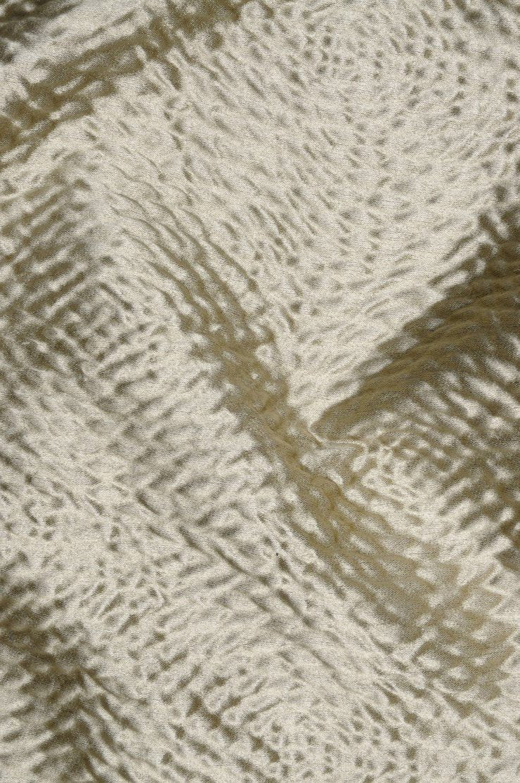 Cement Hammered Satin Fabric