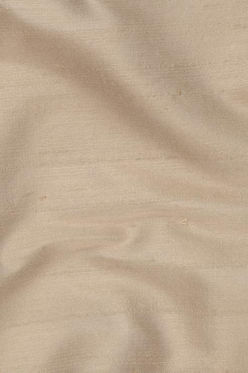 Champagne Silk Shantung 54 inch Fabric