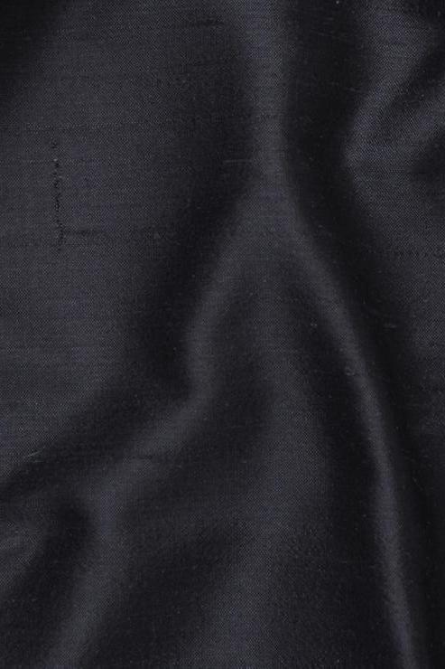 Charcoal Silk Shantung 54 inch Fabric