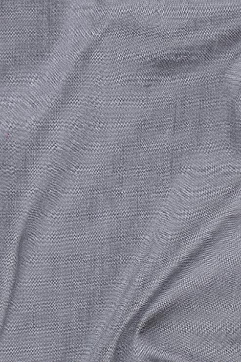 Charcoal Grey Silk Shantung 54 inch Fabric