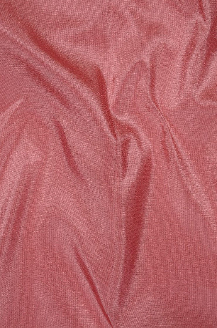 Coral Taffeta Silk Fabric