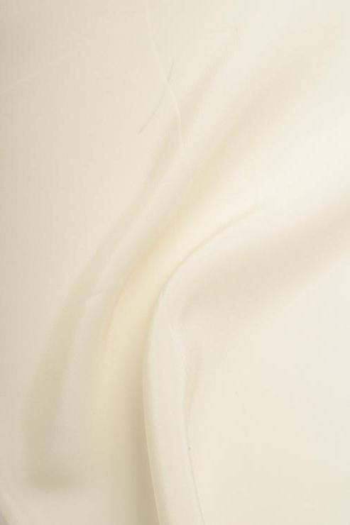 Cream Charmeuse Silk Fabric