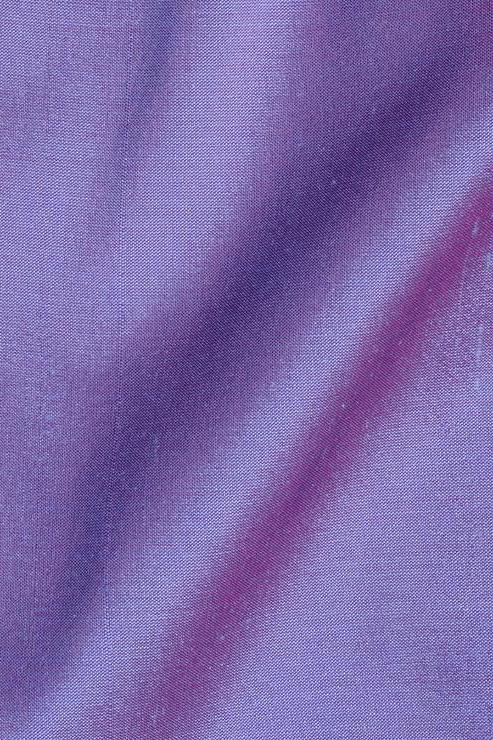 Dahlia Purple Silk Shantung 54 inch Fabric