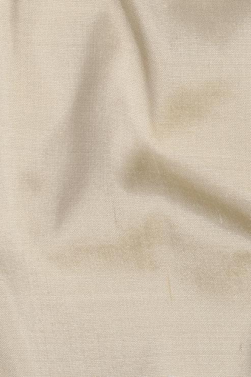 Dark Birch Silk Shantung 54 inch Fabric