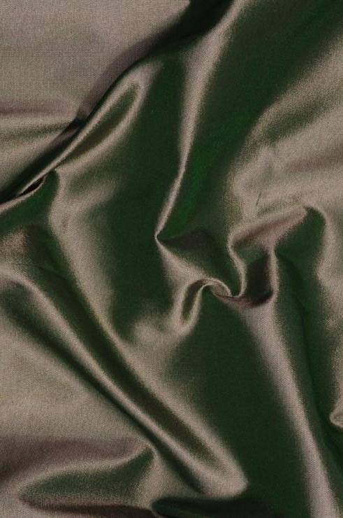 Dark Chocolate Taffeta Silk Fabric