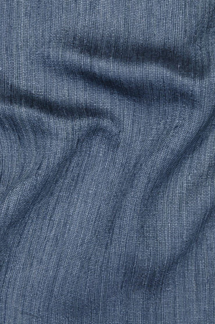 Dusk Blue Katan Matka Silk Fabric