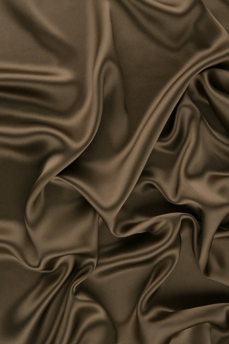 Elmwood Charmeuse Silk Fabric
