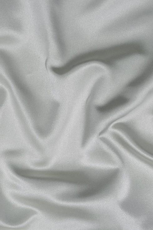 Frost Green Silk Duchess Satin Fabric