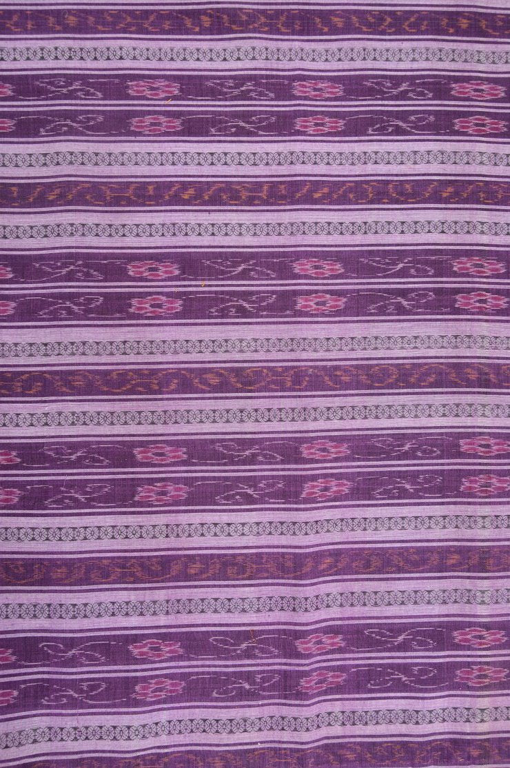 Fuchsia Cotton Ikat 132 Fabric