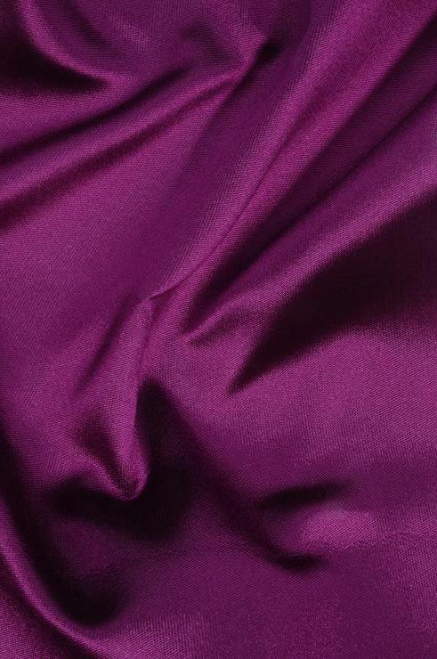 Fuschia Silk Zibeline Fabric