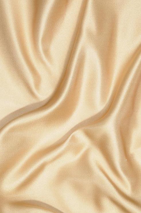 Gold Double Face Duchess Satin Fabric