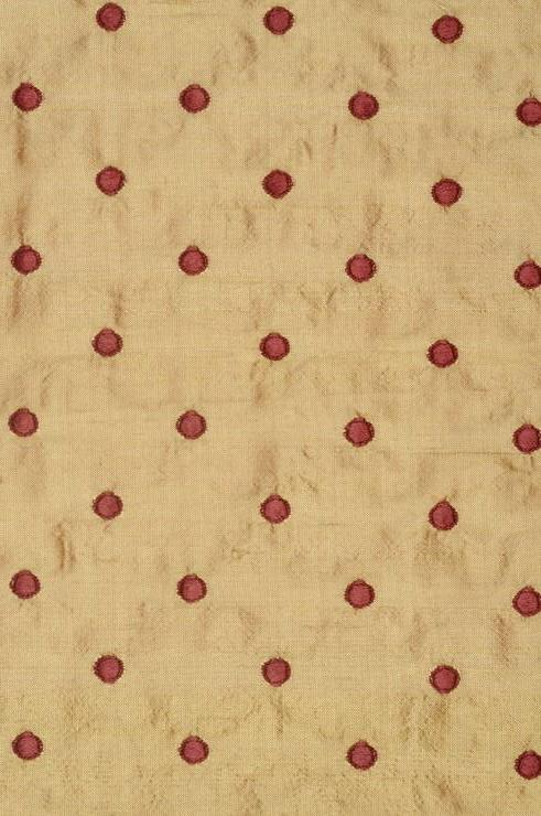 Golden Oak Orange Embroidered Dupioni Silk 201 Fabric