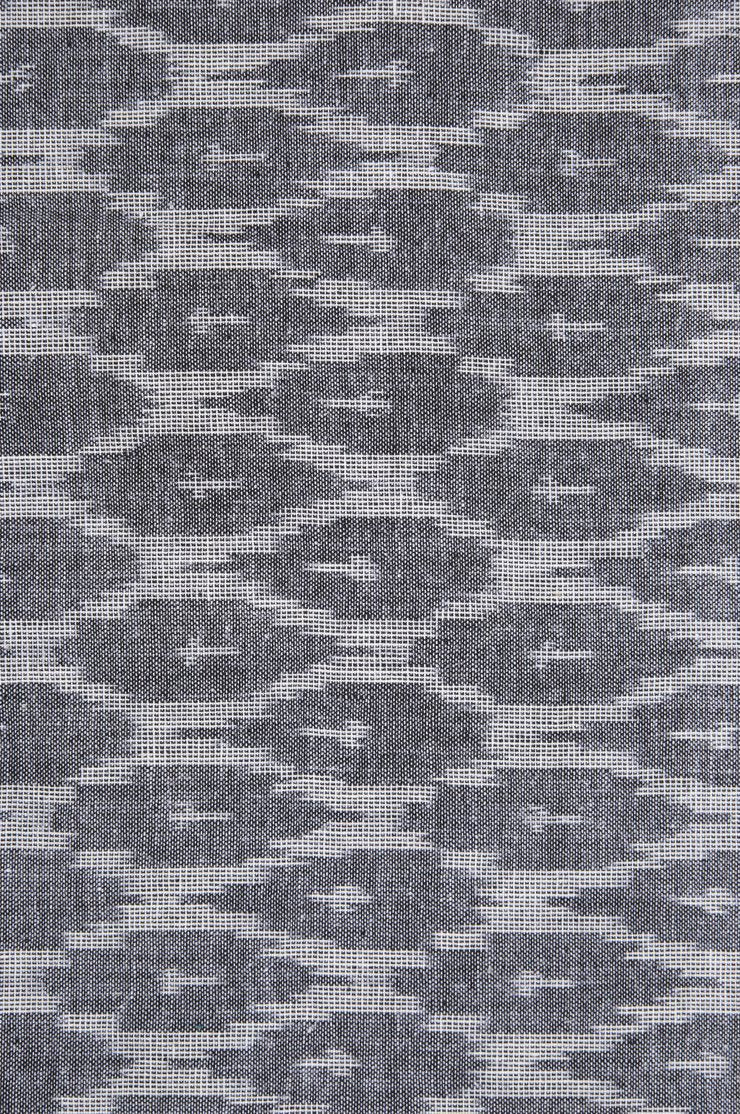 Gray Cotton Ikat 040 Fabric