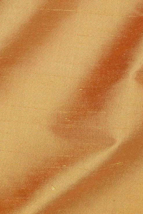 Honey Gold Silk Shantung 54 inch Fabric