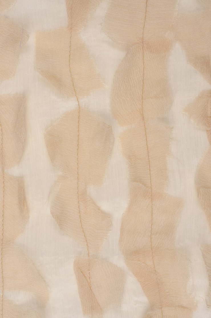 Honey Peach Silk Chiffon Petal 600 Fabric