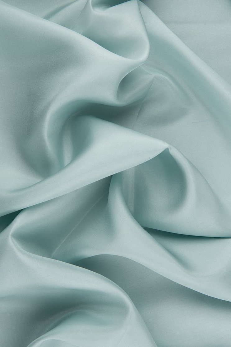 Honeydew Habotai Silk Fabric