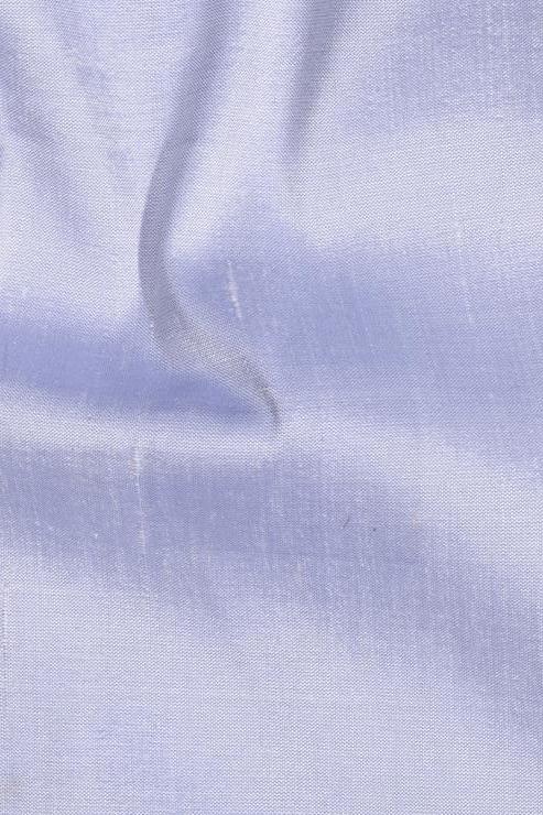 Illusion Blue Silk Shantung 54 inch Fabric