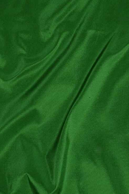 Kelly Green Taffeta Silk Fabric