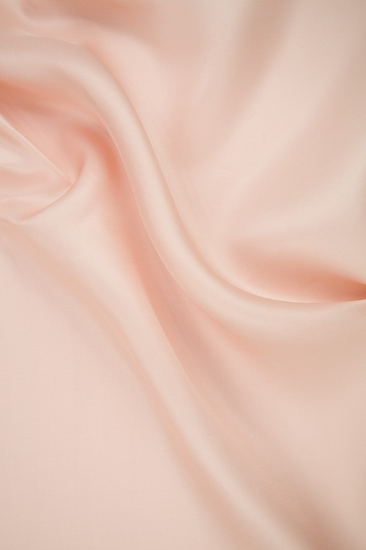 Dusty Pink Silk Gazar Fabric