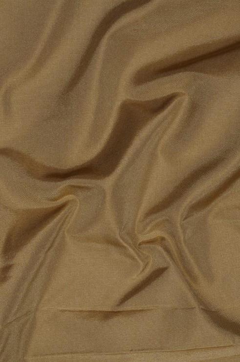 Khaki Taffeta Silk Fabric