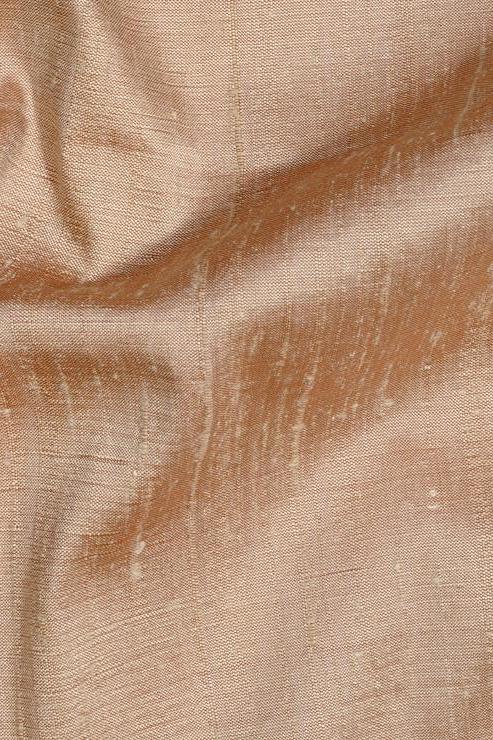 Khaki Silk Shantung 54 inch Fabric