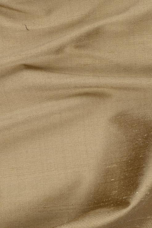 Latte Silk Shantung 54 inch Fabric
