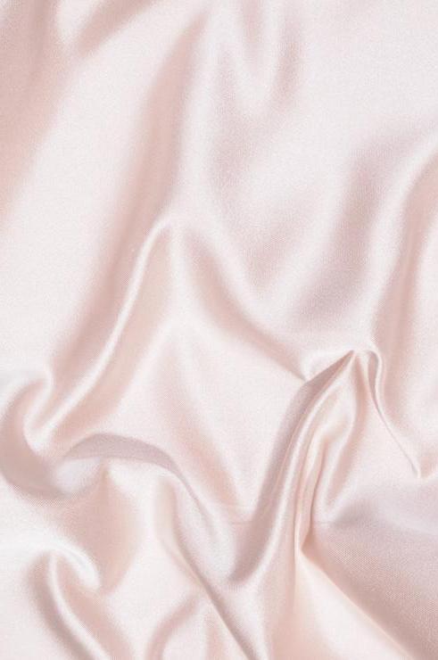 Light Mauve Silk Duchess Satin Fabric