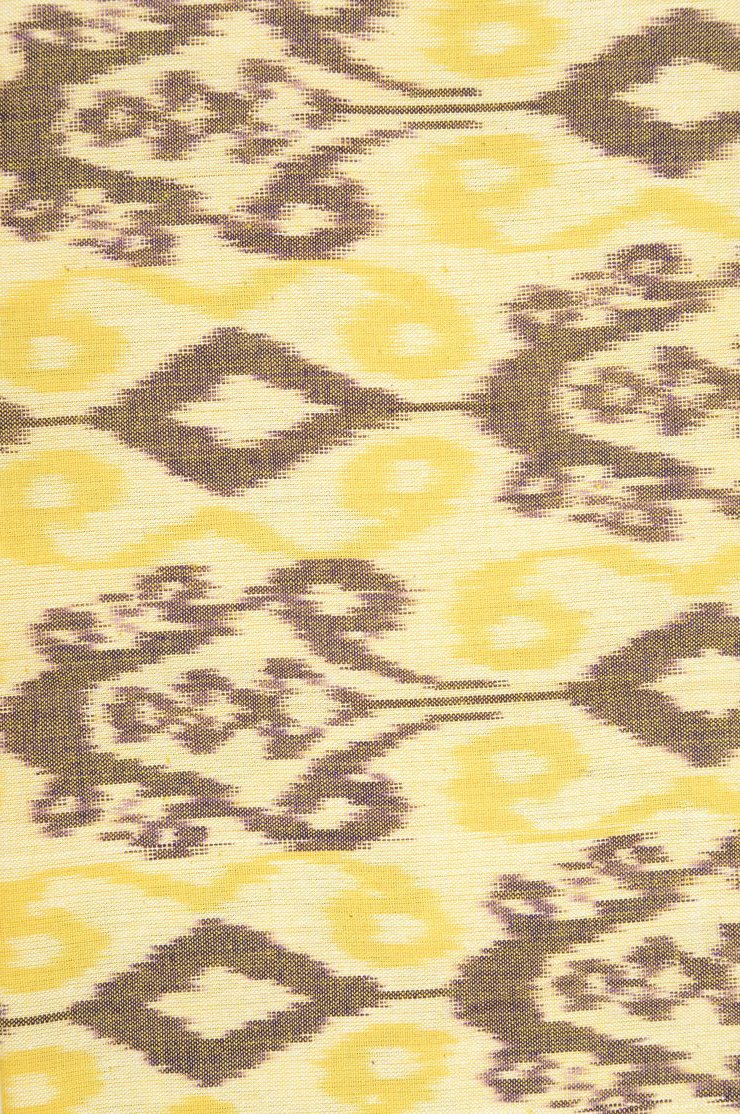 Mauve Cotton Ikat 067 Fabric