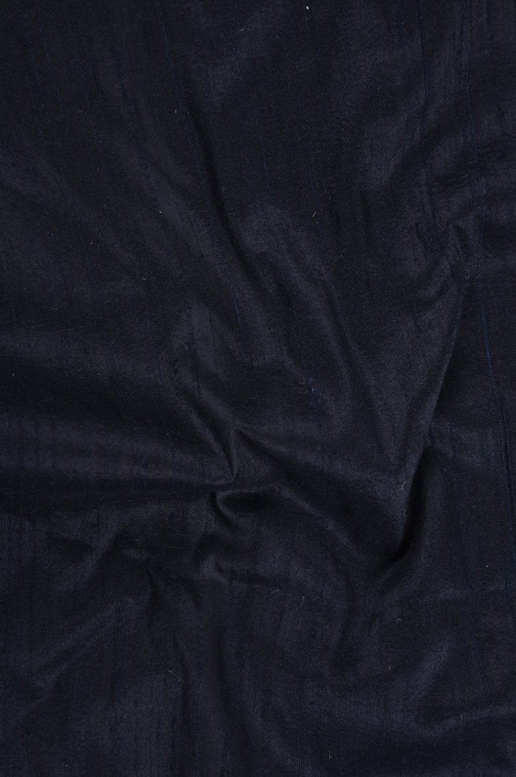 Mood Indigo Dupioni Silk Fabric