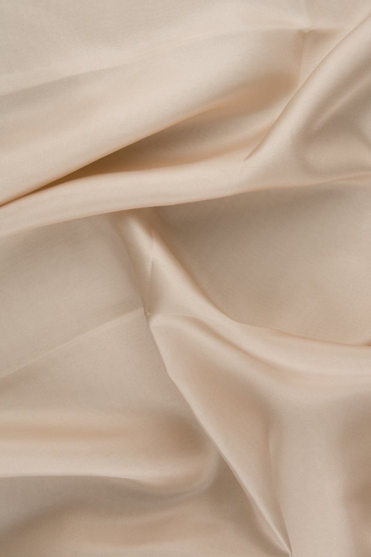 Mother of Pearl Habotai Silk Fabric