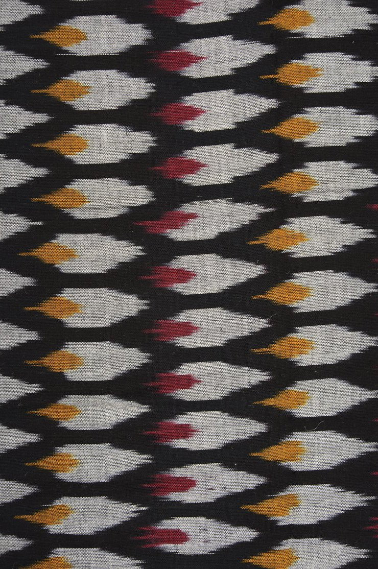 Multi-Color Cotton Ikat 038 Fabric