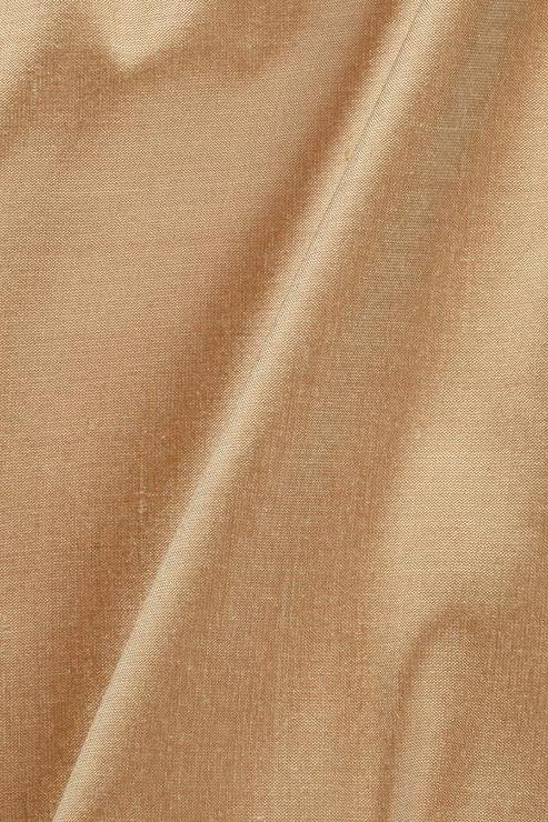 New Wheat Silk Shantung 54 inch Fabric