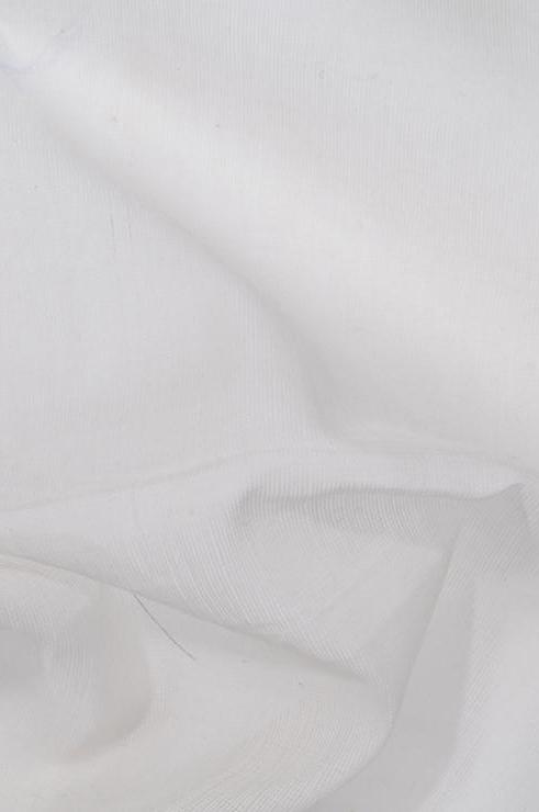 Off White Cotton Voile Fabric