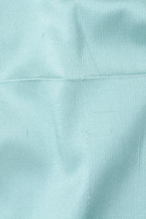 Pastel Turquoise Silk Shantung 54 inch Fabric
